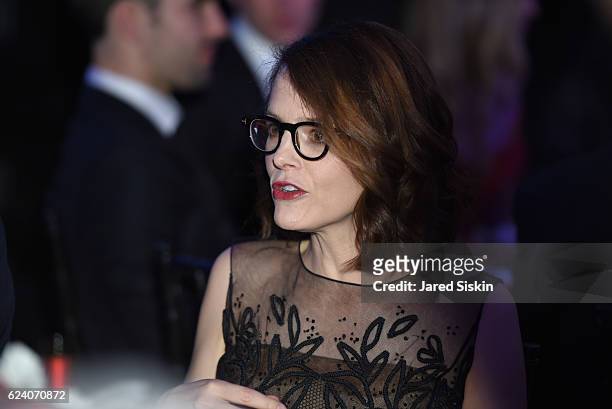 Anne Stringfield attends the American Museum of Natural History's 2016 Museum Gala at American Museum of Natural History on November 17, 2016 in New...