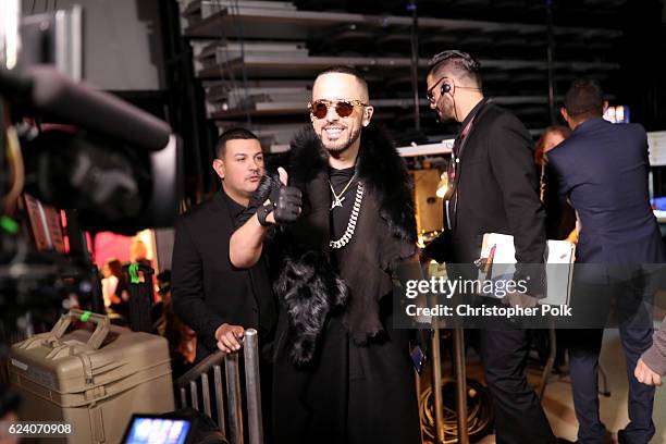 Recording artist Yandel attends The 17th Annual Latin Grammy Awards at T-Mobile Arena on November 17, 2016 in Las Vegas, Nevada.