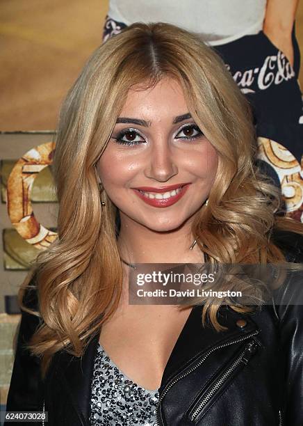 Blogger Jennessa Rose attends the launch of ASOS Magazine US Edition at The Sayers Club on November 17, 2016 in Hollywood, California.