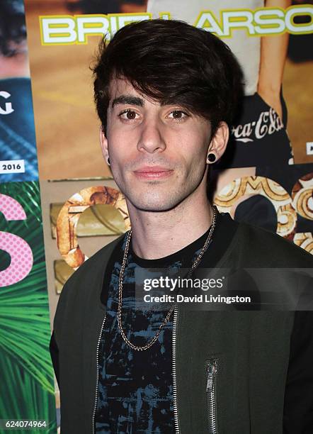 Musician Nick De La Hoyde attends the launch of ASOS Magazine US Edition at The Sayers Club on November 17, 2016 in Hollywood, California.