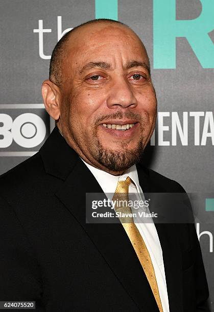 Kylar Broadus, subject of documentary attends HBO Documentary Film "THE TRANS LIST" NY Premiere at Paley Center For Media on November 17, 2016 in New...