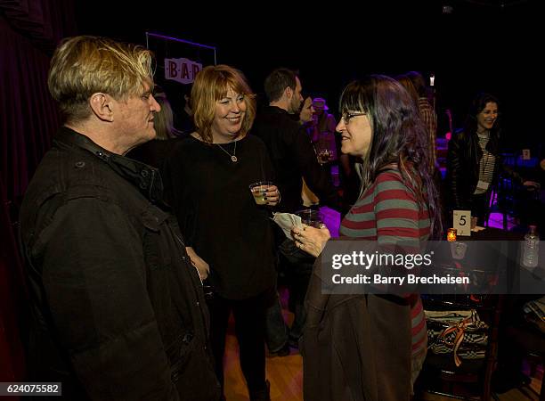 Chicago Chapter and Old School of Folk members mingle during the GRAMMY Up Close & Personal with Jason Isbell and David Macias at Old Town School of...