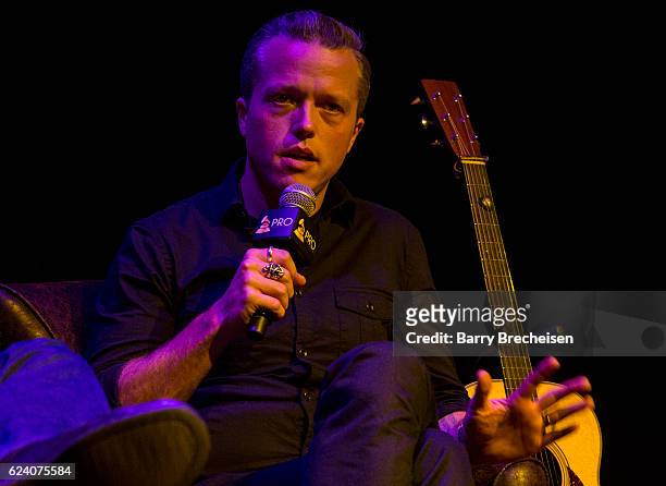 Musician Jason Isbell during the GRAMMY Up Close & Personal with Jason Isbell and David Macias at Old Town School of Folk Music on November 17, 2016...