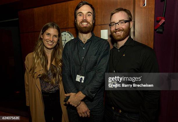 Chicago Chapter and Old School of Folk members mingle during the GRAMMY Up Close & Personal with Jason Isbell and David Macias at Old Town School of...