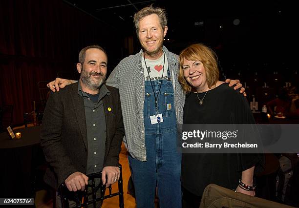 Chicago Chapter and Old School of Folk members mingle during the GRAMMY Up Close & Personal with Jason Isbell and David Macias at Old Town School of...