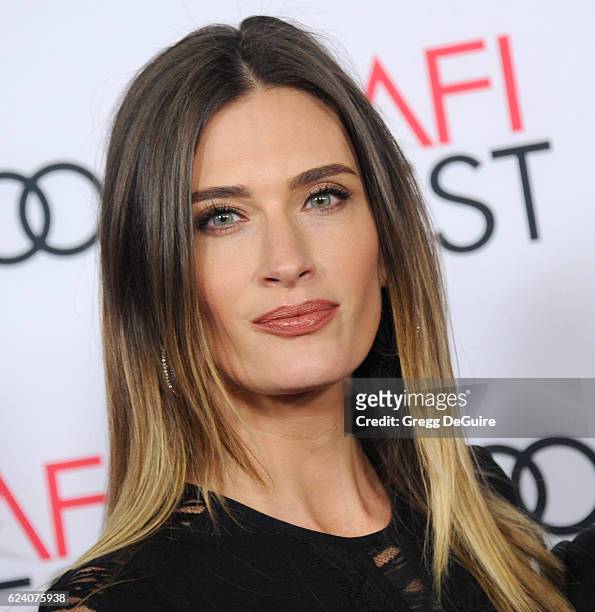 Model Rhea Durham arrives at the AFI FEST 2016 Presented By Audi - Closing Night Gala - Screening Of Lionsgate's "Patriots Day" at TCL Chinese...