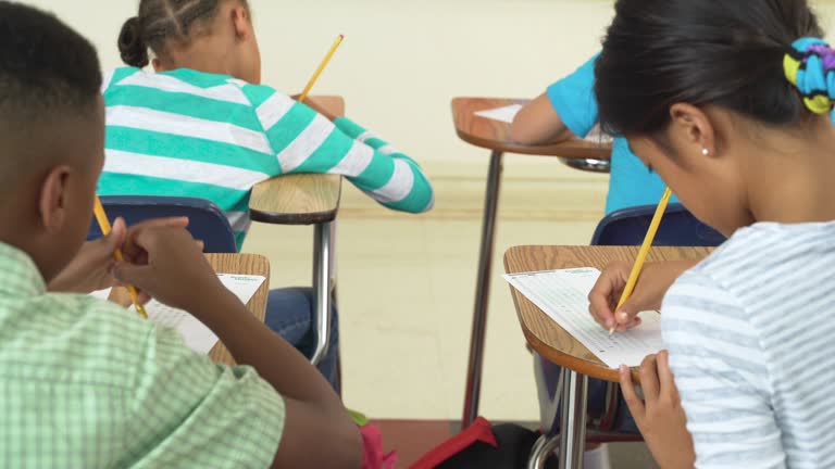 322 Kids Taking Standardized Test Stock Videos, Footage, & 4K Video ...