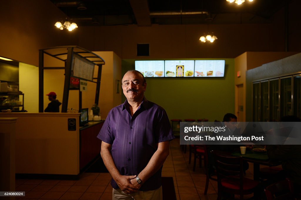 HENDON, VA - NOVEMBER 14: Naresh Advani poses for a portrait ph