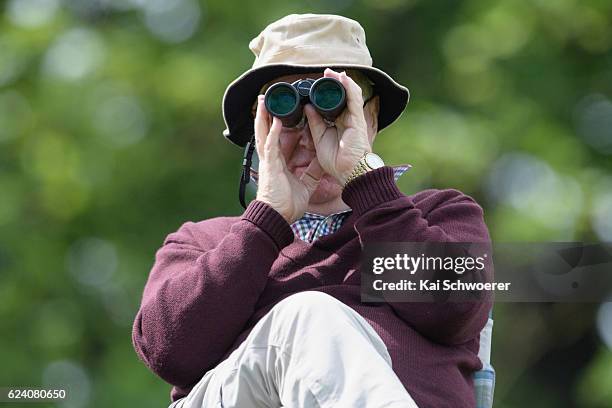 Spectator looks on during day two of the First Test between New Zealand and Pakistan at Hagley Oval on November 18, 2016 in Christchurch, New Zealand.