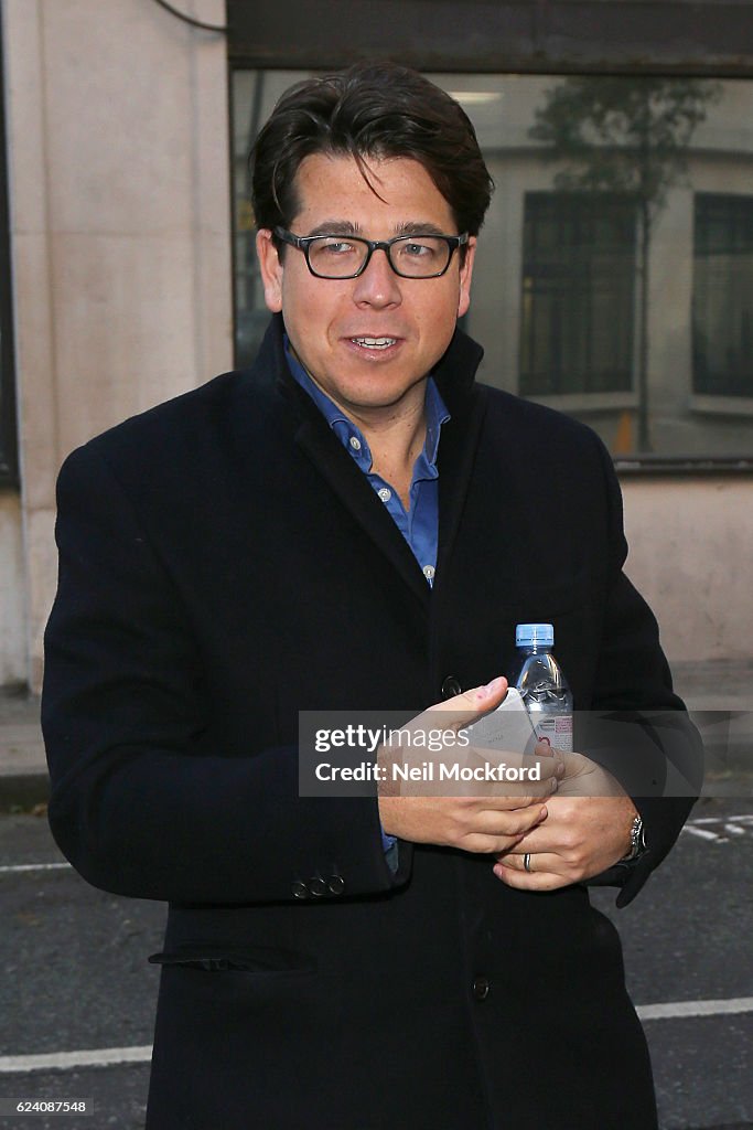 London Celebrity Sightings - November 18, 2016