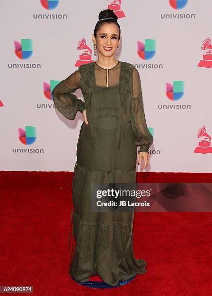 Julieta Venegas attends the 17th Annual Latin Grammy Awards on November 17, 2016 in Las Vegas, Nevada.