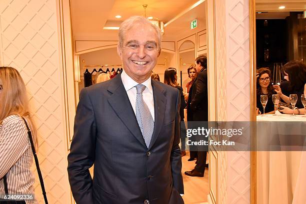 Pronovias CEO Alberto Palatchi attends the Pronovias Paris Flagship Launch Cocktail at Pronovias Place des Victoires on November 17, 2016 in Paris,...