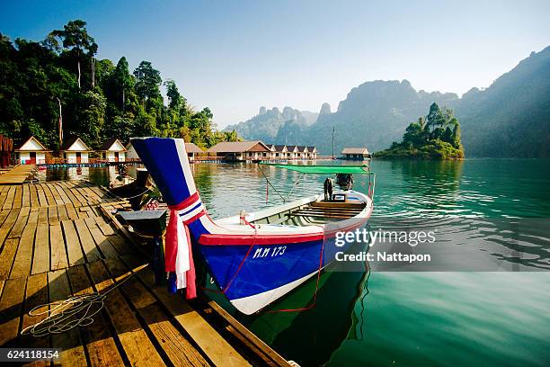 travel at ratchaprapha dam, thailand - koh samui island stock pictures, royalty-free photos & images
