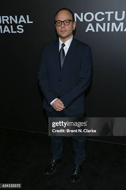 Producer Robert Salerno attends the "Nocturnal Animals" New York premiere held at The Paris Theatre on November 17, 2016 in New York City.