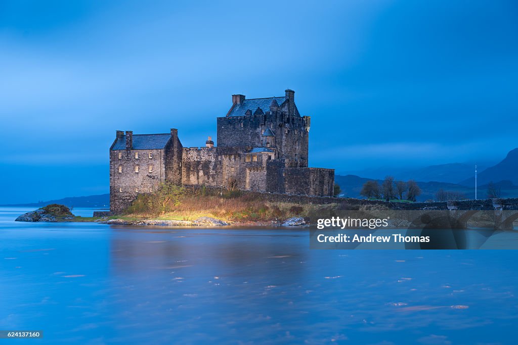 Twilight @ Eliean donan castle