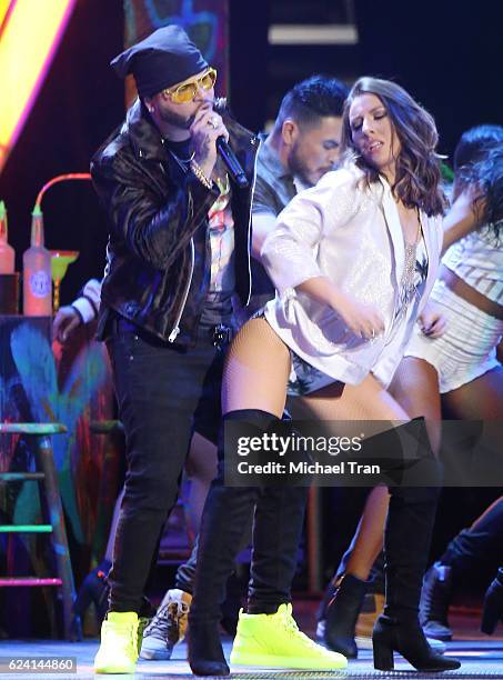 Farruko performs onstage during the 17th Annual Latin Grammy Awards held at T-Mobile Arena on November 17, 2016 in Las Vegas, Nevada.