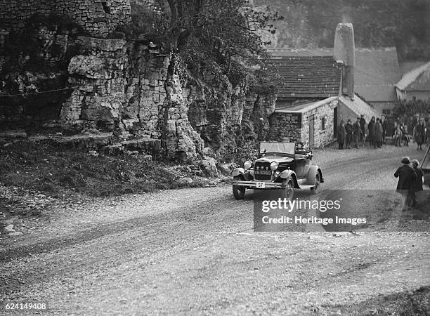 Ford Model A of FH Grain competing in the MCC Sporting Trial, Litton..., News Photo