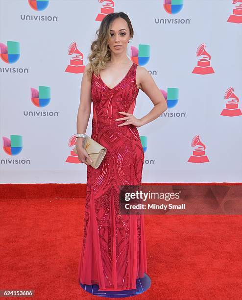 Rosy McMichael attends the 17th Annual Latin Grammy Awards at T-Mobile Arena on November 17, 2016 in Las Vegas, Nevada.