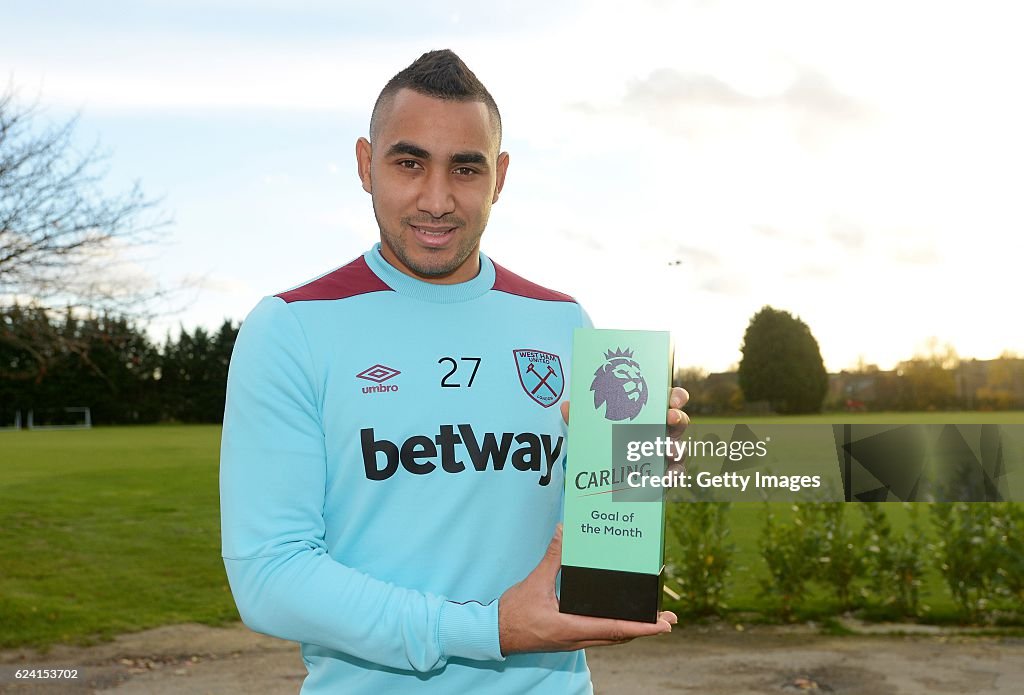 Dimitri Payet Receives the October Goal of the Month Award