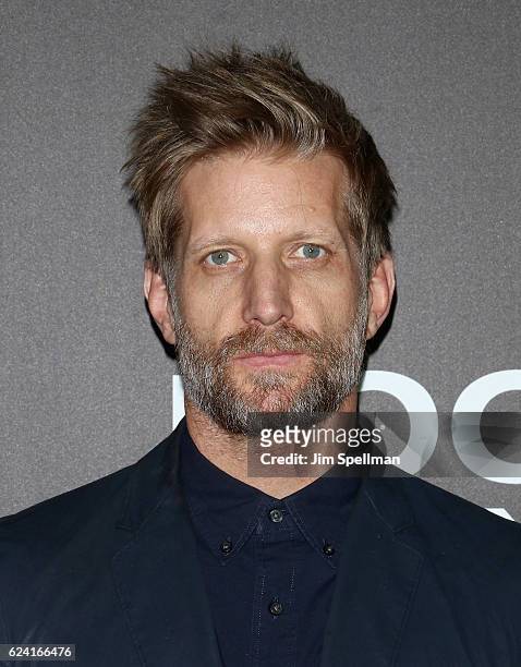 Actor Paul Sparks attends the "Nocturnal Animals" New York premiere at The Paris Theatre on November 17, 2016 in New York City.