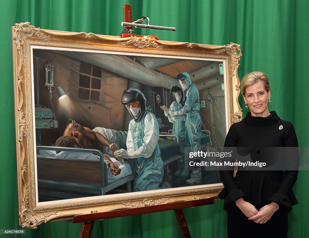 Sophie Wessex Visits The Queen Alexandra's Royal Army Nursing Corps