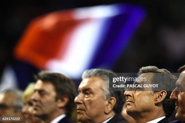 Nicolas Sarkozy , former French president and candidate for the right-wing Les Republicains party primary ahead of the 2017 presidential election,...