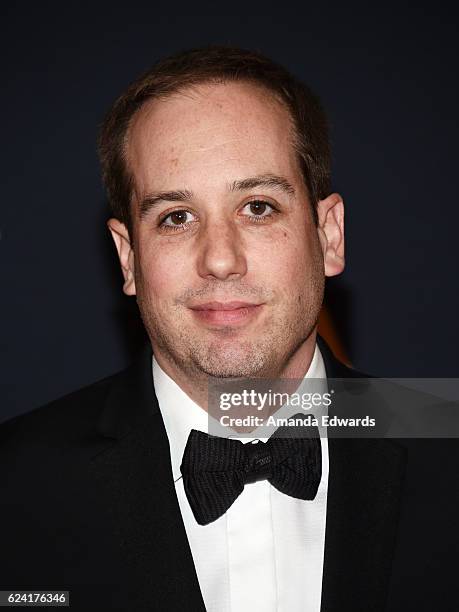 Director Kief Davidson arrives at the Academy of Motion Picture Arts and Sciences' 8th Annual Governors Awards at The Ray Dolby Ballroom at Hollywood...