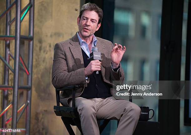 John Kevin Jones attends AOL Build Series at AOL HQ on November 18, 2016 in New York City.