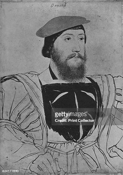 James Butler', c1537 . The subject of the portrait was formerly identified as Thomas Boleyn, Earl of Wiltshire and cousin of James Butler. James...