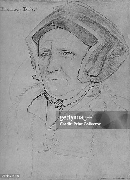 Margaret, Lady Butts', c1541-1543 . Lady Margaret Butts , , wife of Sir William Butts, and daughter of John Bacon. She served as a lady-in-waiting to...