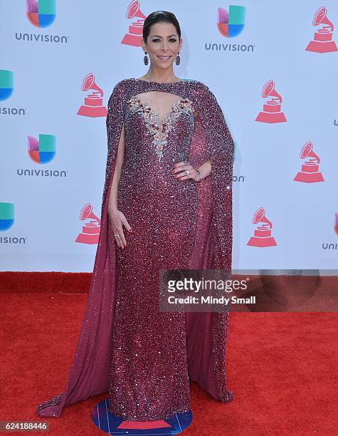 Lourdes Stephen attends the 17th Annual Latin Grammy Awards at T-Mobile Arena on November 17, 2016 in Las Vegas, Nevada.