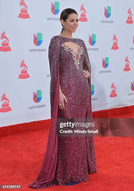 Lourdes Stephen attends the 17th Annual Latin Grammy Awards at T-Mobile Arena on November 17, 2016 in Las Vegas, Nevada.