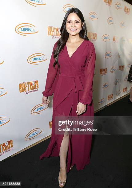 Actress Melissa Carcache attends the Hollywood Bag Ladies Luncheon at The Beverly Hilton Hotel on November 18, 2016 in Beverly Hills, California.