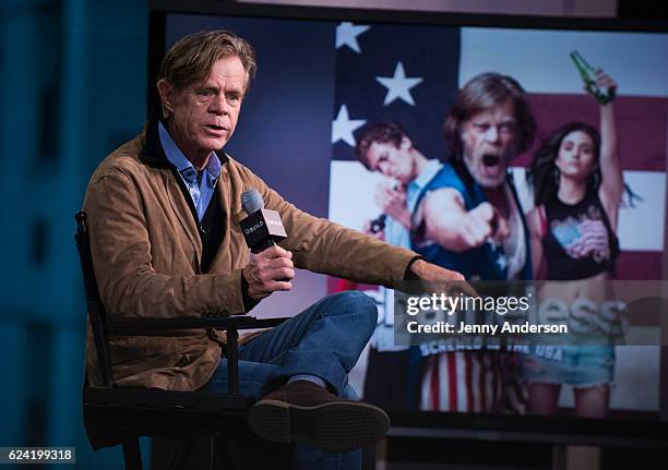 William H. Macy attends AOL Build Series to discuss "Shameless" at AOL HQ on November 18, 2016 in New York City.