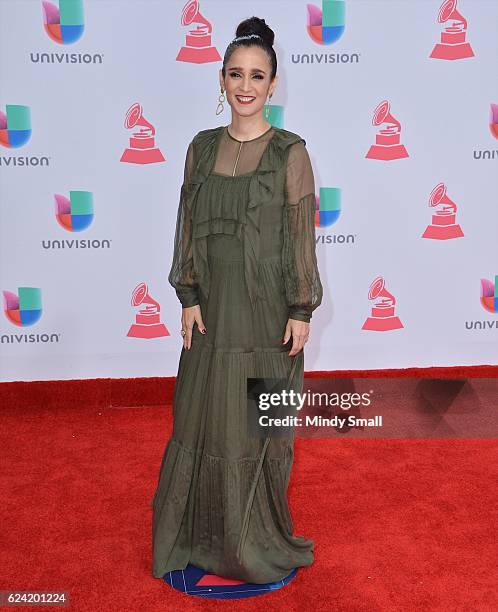 Recording artist Julieta Venegas attends the 17th Annual Latin Grammy Awards at T-Mobile Arena on November 17, 2016 in Las Vegas, Nevada.