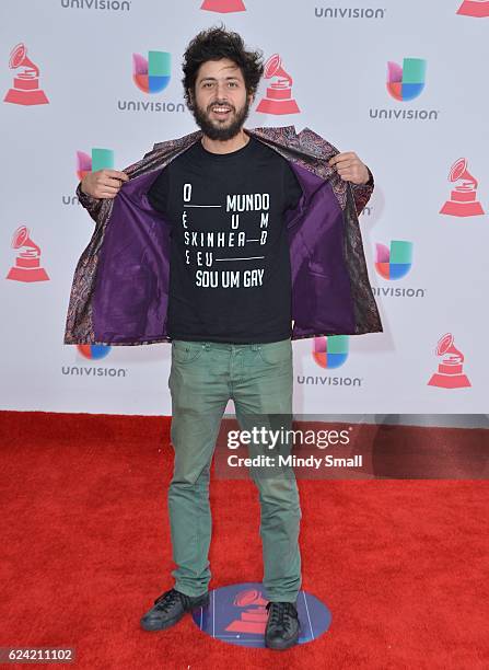 Ian Ramil attends the 17th Annual Latin Grammy Awards at T-Mobile Arena on November 17, 2016 in Las Vegas, Nevada.