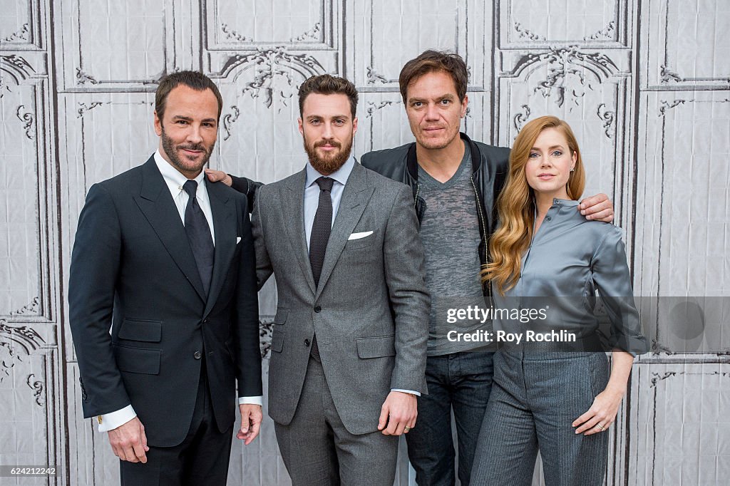 The Build Series Presents Tom Ford, Amy Adams, Michael Shannon & Aaron Taylor Johnson Discussing "Nocturnal Animals"