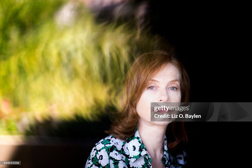 Isabelle Huppert and Paul Verhoeven, Los Angeles Times, November 17, 2016