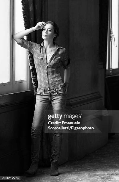 Director of dance at the Paris Opera, Aurelie Dupont is photographed for Le Figaro Magazine on August 29, 2016 in Paris, France. CREDIT MUST READ:...