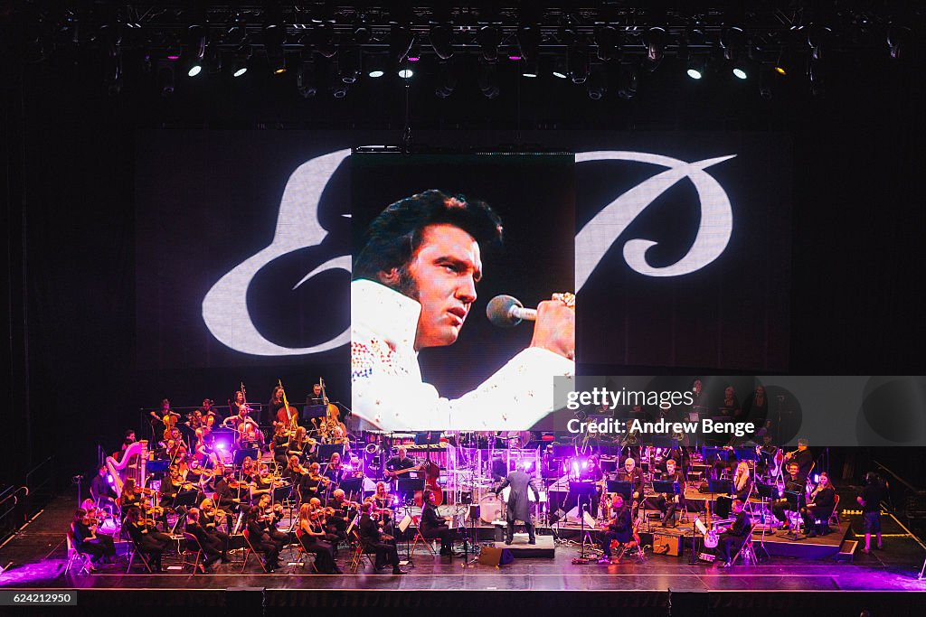 Elvis In Concert With The Royal Philharmonic Orchestra At The First Direct Arena, Leeds