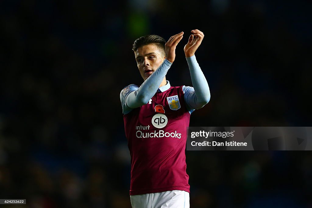 Brighton & Hove Albion v Aston Villa - Sky Bet Championship