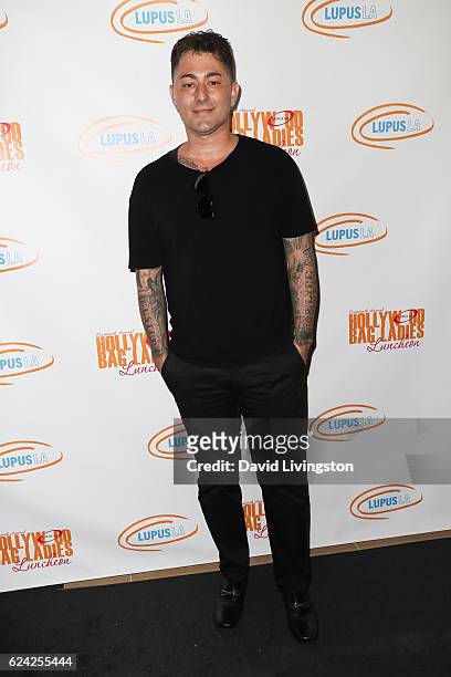 Dennis DeSantis arrives at the 14th Annual Lupus LA Hollywood Bag Ladies Luncheon at The Beverly Hilton Hotel on November 18, 2016 in Beverly Hills,...