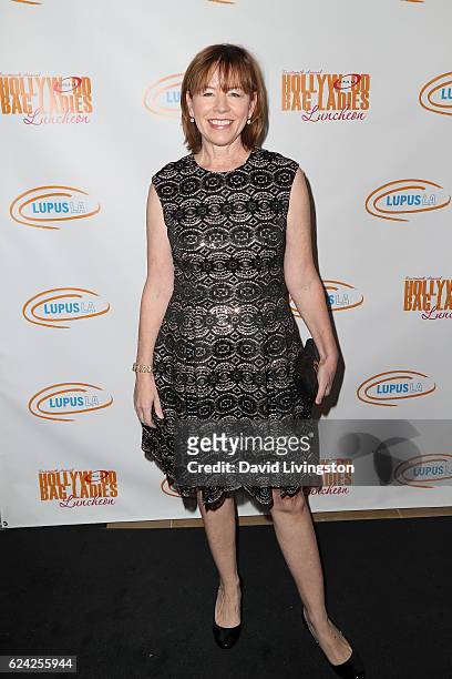 Actress McNally Sagal arrives at the 14th Annual Lupus LA Hollywood Bag Ladies Luncheon at The Beverly Hilton Hotel on November 18, 2016 in Beverly...