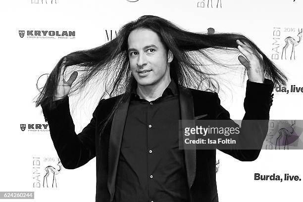 Comedian Buelent Ceylan arrives at the Bambi Awards 2016 at Stage Theater on November 17, 2016 in Berlin, Germany.