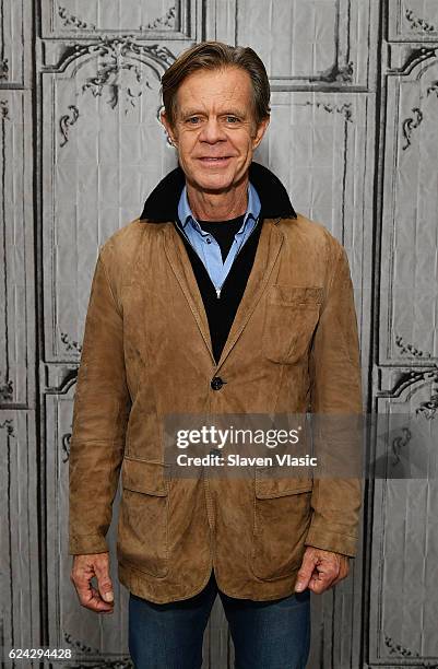 Actor William H. Macy visits AOL BUILD to discuss "Shameless" at AOL HQ on November 18, 2016 in New York City.