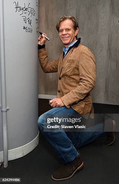 Actor William H. Macy visits AOL BUILD to discuss "Shameless" at AOL HQ on November 18, 2016 in New York City.