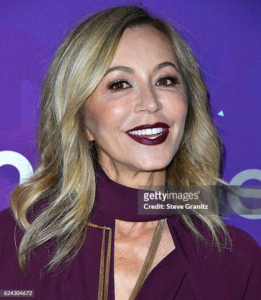 Anastasia Soare arrives at the Variety And WWD Host 2nd Annual StyleMakers Awards at Quixote Studios West Hollywood on November 17, 2016 in West...