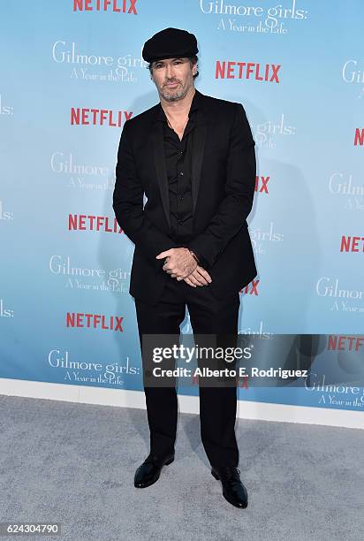 Actors Scott Patterson attends the premiere of Netflix's "Gilmore Girls: A Year In The Life" at the Regency Bruin Theatre on November 18, 2016 in Los...