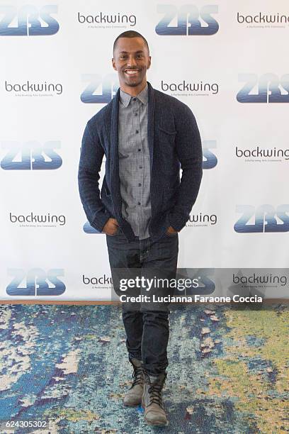 Actor Darryl Stephens attends readings from "LGBTQ Comedic Monologues That Are Actually Funny" at Zak Barnett Studios on November 18, 2016 in Los...