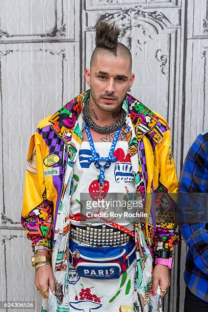 Cole Whittle of DNCE speaks at The Build Series at AOL HQ on November 18, 2016 in New York City.